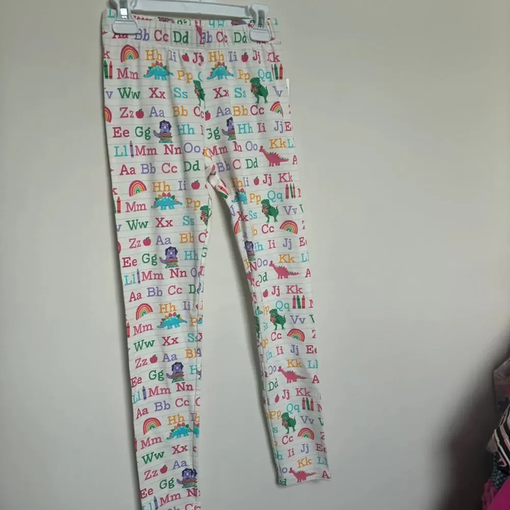 Gymboree ABC Leggings Size 12 NWT
